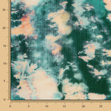 Viscose Tie Dye Verde - Ribes y Casals
