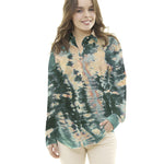 Viscose Tie Dye Verde - Ribes y Casals