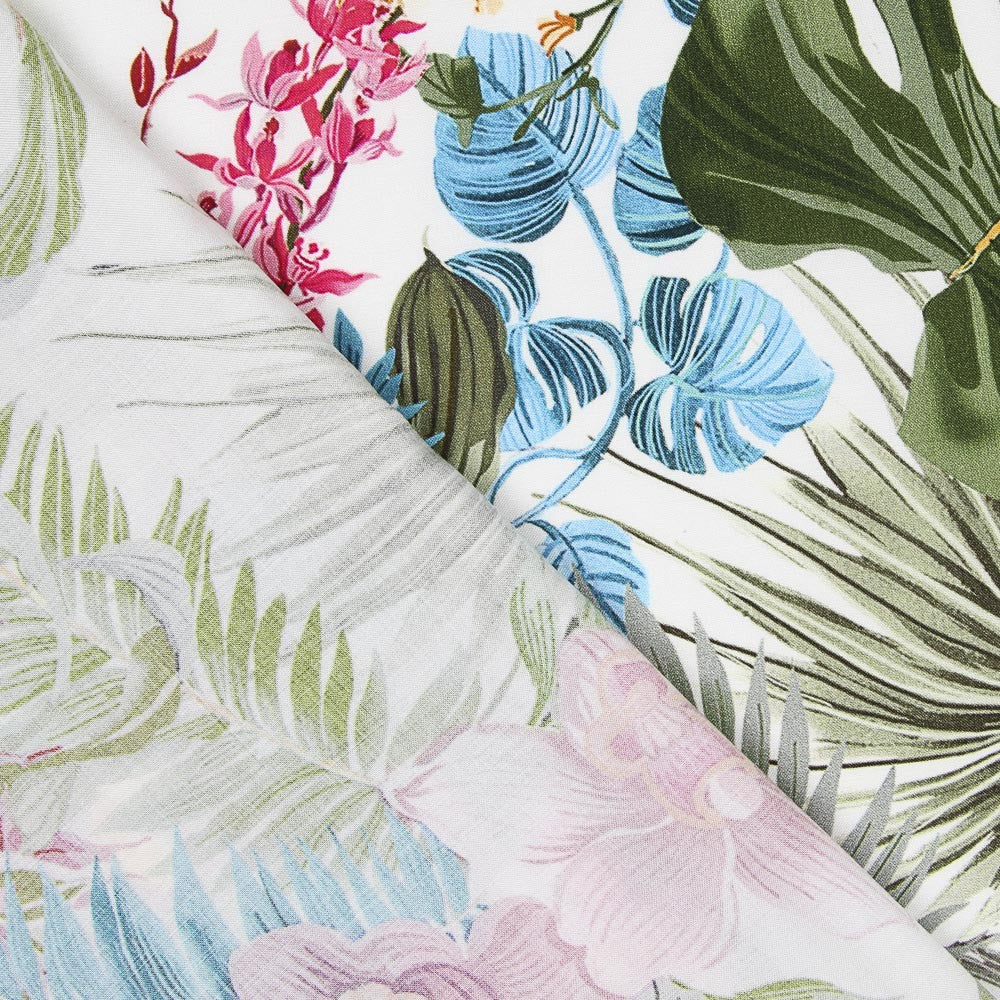 Viscose Tropical Branca - Ribes y Casals