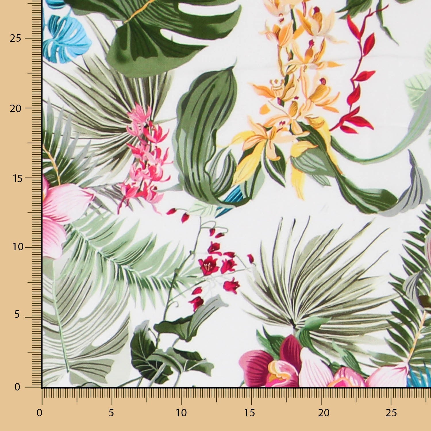 Viscose Tropical Branca - Ribes y Casals