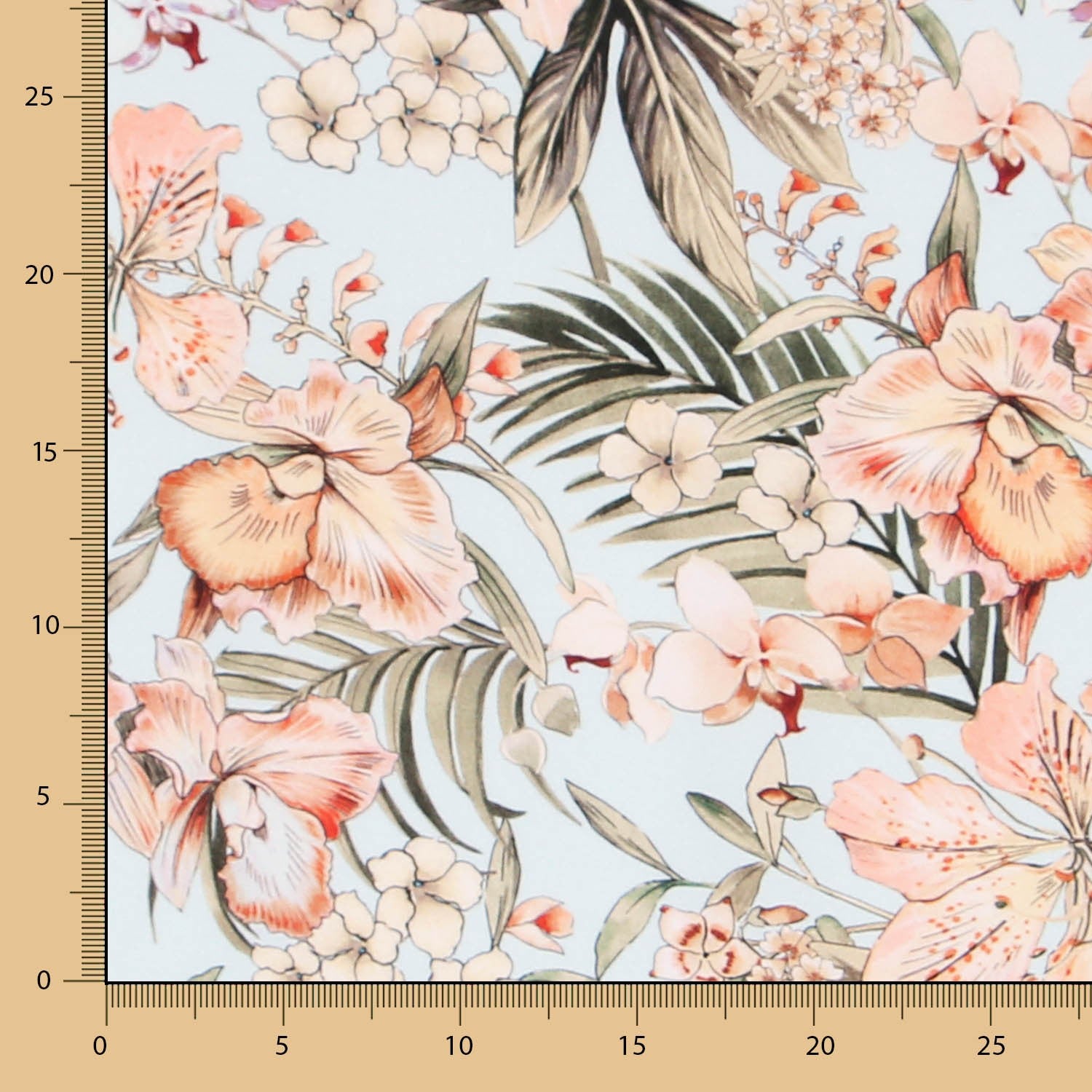 Viscose Tropical Flores - Ribes y Casals