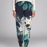 Crepe Diagonal Blanca Negra - Ribes y Casals