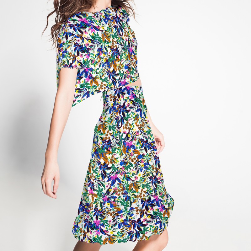 Viscose Tropical Branca - Ribes y Casals