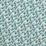 Viscose Flores Menta - Ribes y Casals