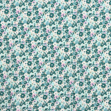 Viscose Flores Menta - Ribes y Casals