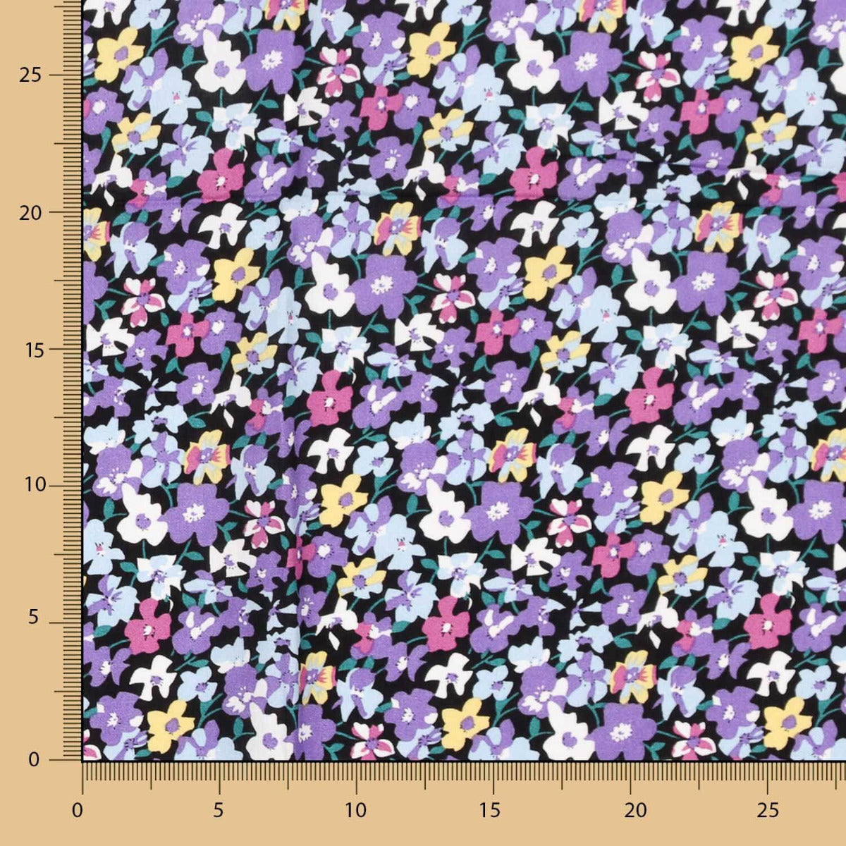 Viscose Flores Veri Peri - Ribes y Casals