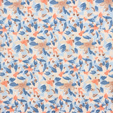 Viscose Maxi Flor Denim Azul - Ribes y Casals