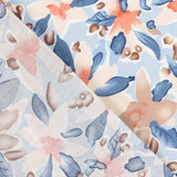 Viscose Maxi Flor Denim Azul - Ribes y Casals