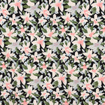 Viscose Flor Maxi Preto - Ribes y Casals