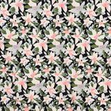 Viscose Flor Maxi Preto - Ribes y Casals