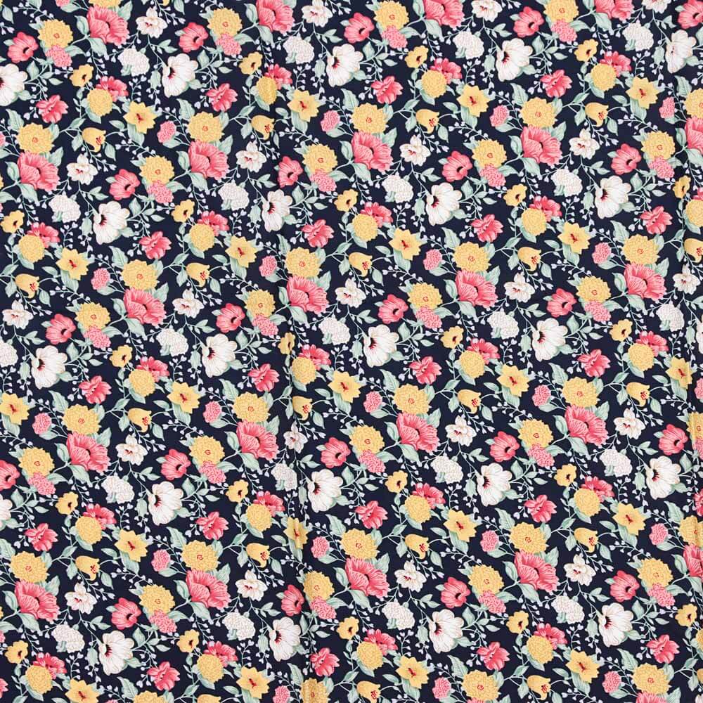 Viscose Cretone Azul Marinho - Ribes y Casals