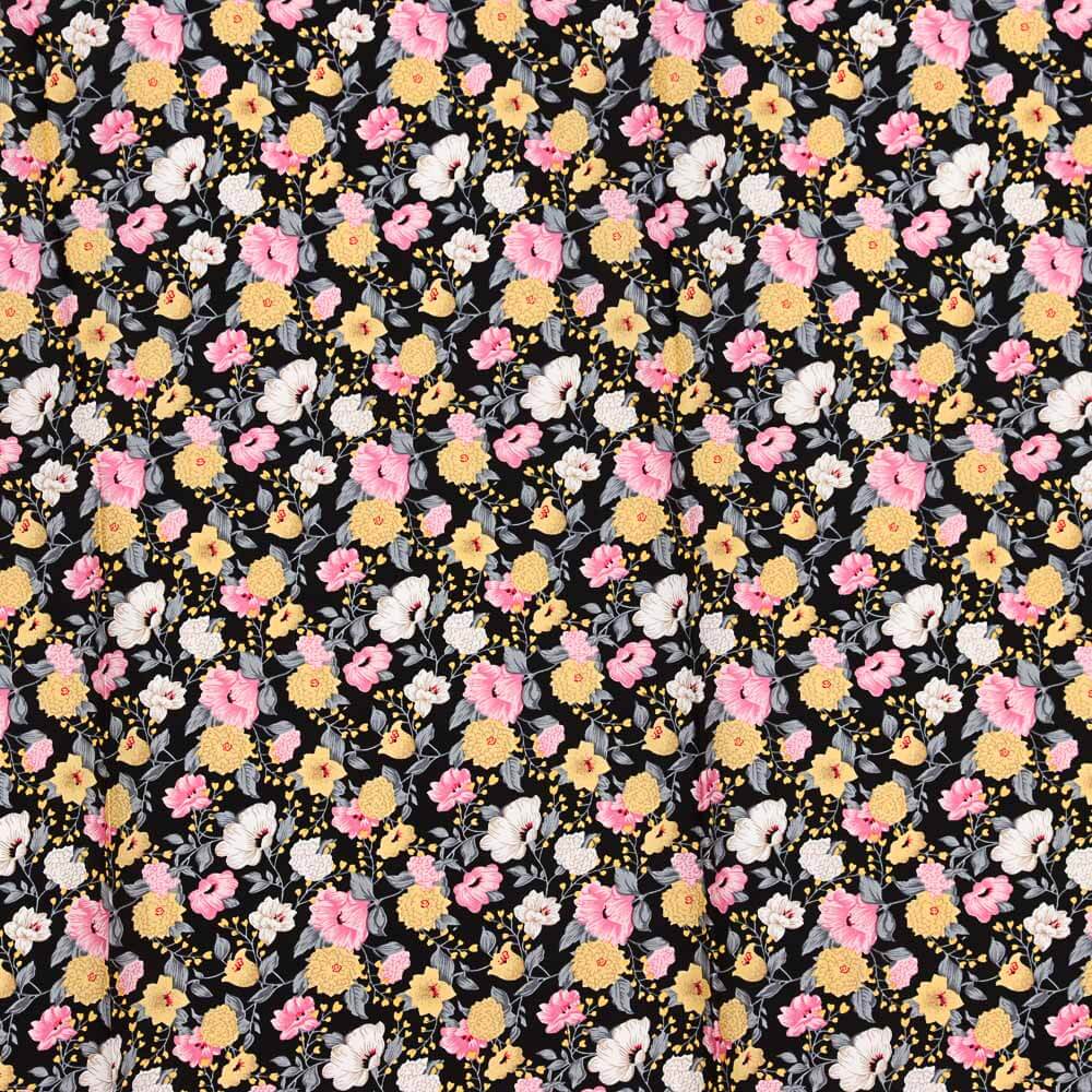 Viscose Cretone Preta - Ribes y Casals