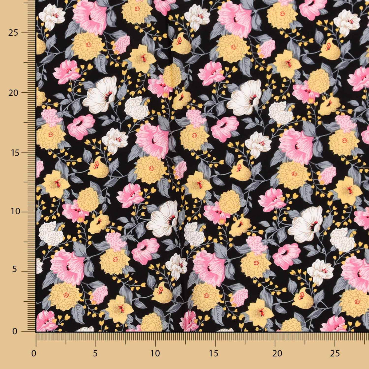 Viscose Cretone Preta - Ribes y Casals