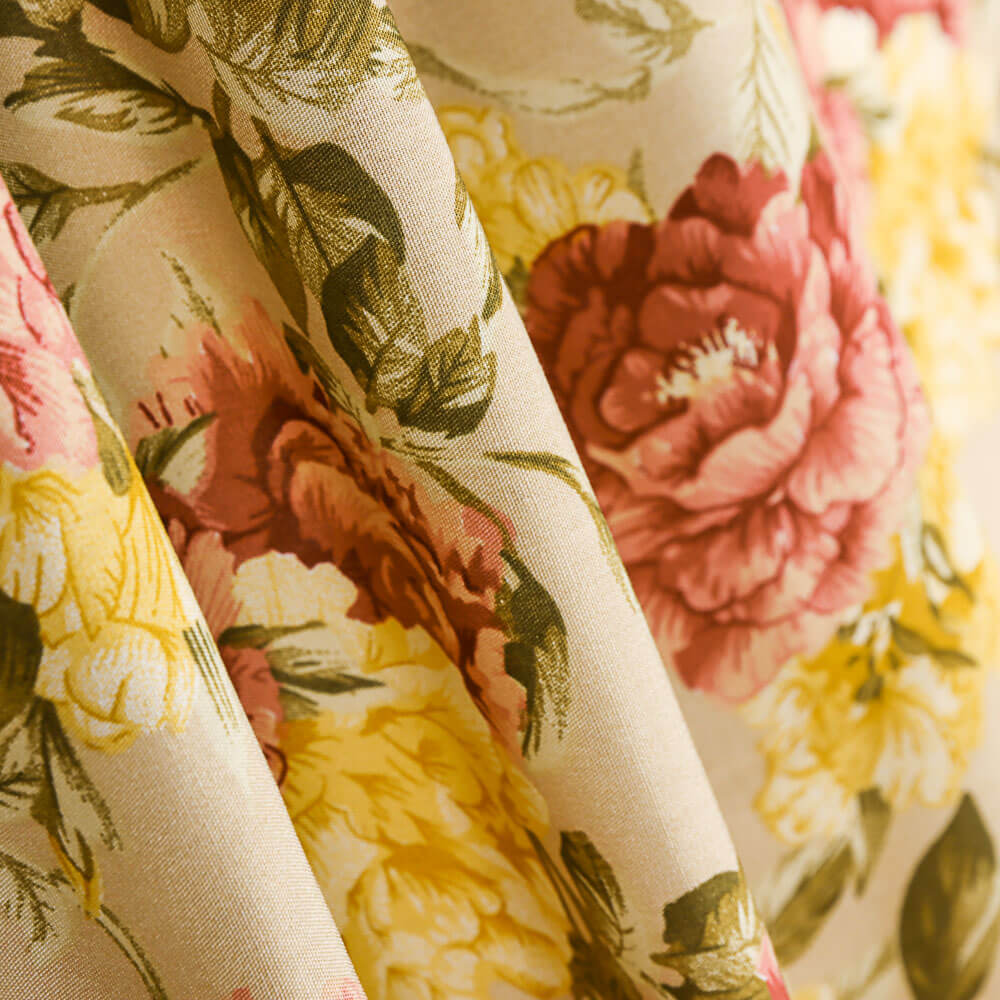 Viscose Cretone Bege - Ribes y Casals