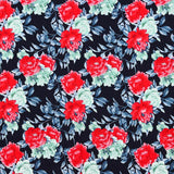 Viscose Flores Cravos - Ribes y Casals