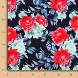 Viscose Flores Cravos - Ribes y Casals