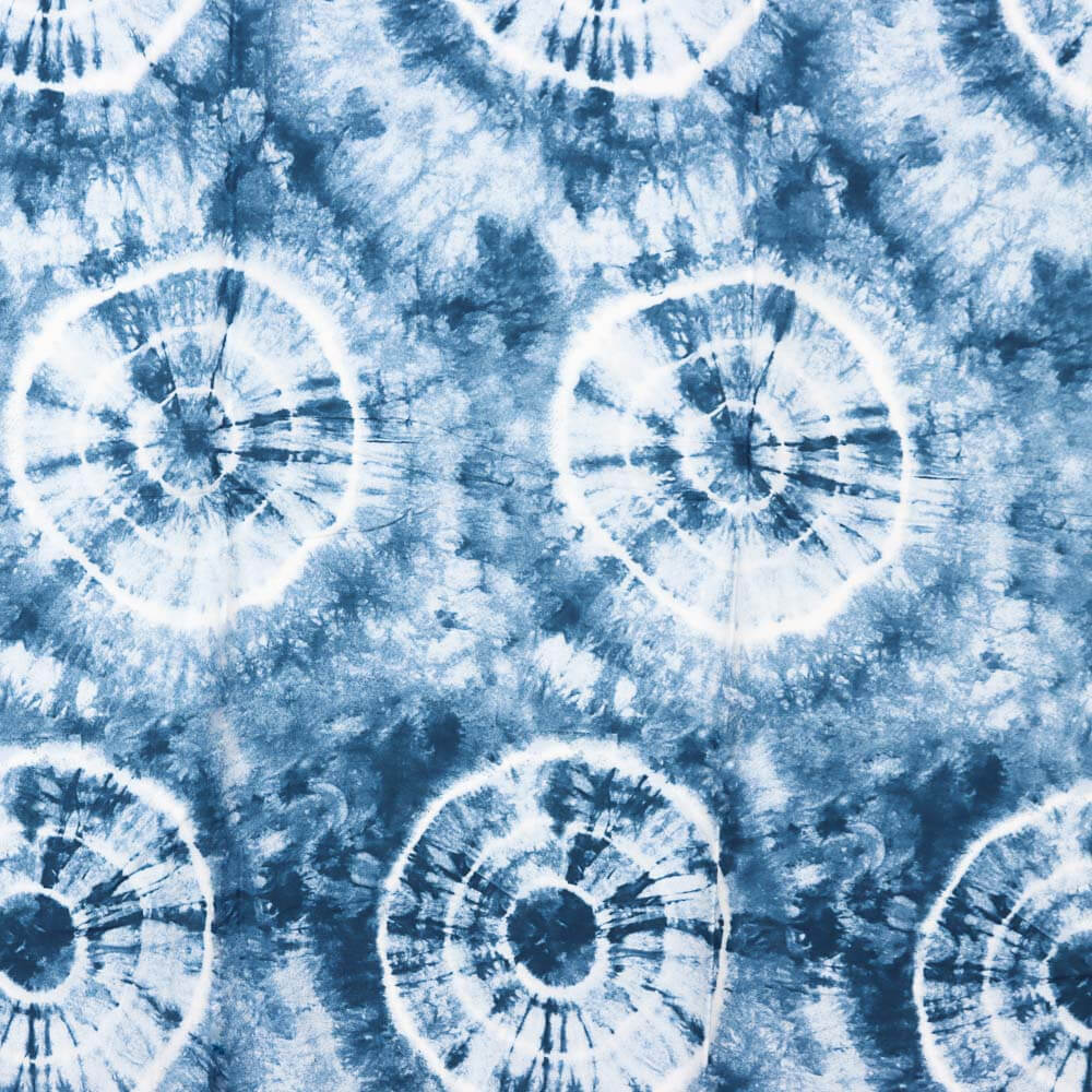 Viscose Tye Dye Azul - Ribes y Casals