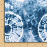 Viscose Tye Dye Azul - Ribes y Casals