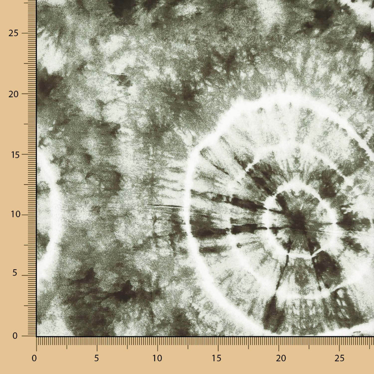 Viscose Tye Dye Foresta Verde - Ribes y Casals