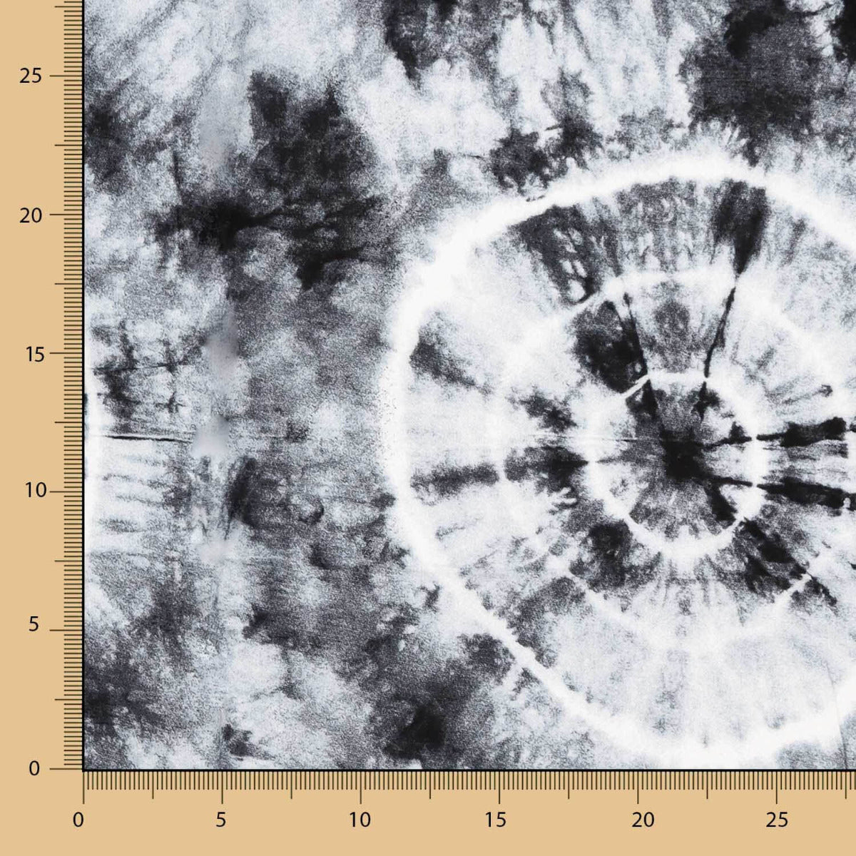 Viscosa Tye Dye Gris - Ribes y Casals