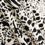 Viscose Animal Print Branco - Ribes y Casals