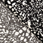 Viscose Animal Print Preto - Ribes y Casals