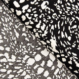 Viscose Animal Print Preto - Ribes y Casals