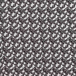 Viscose Flor Bolinhas Pretas - Ribes y Casals