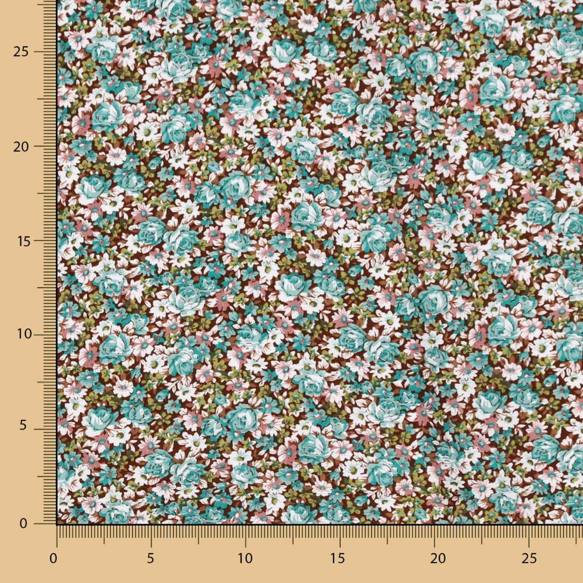 Viscose Floresta Verde Sálvia - Ribes y Casals