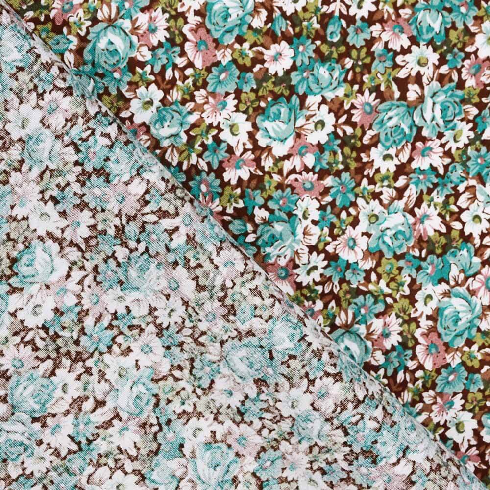 Viscose Floresta Verde Sálvia - Ribes y Casals