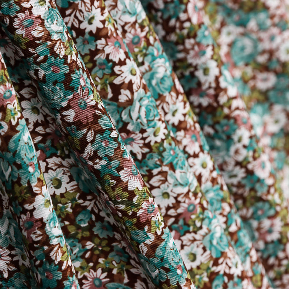 Viscose Floresta Verde Sálvia - Ribes y Casals