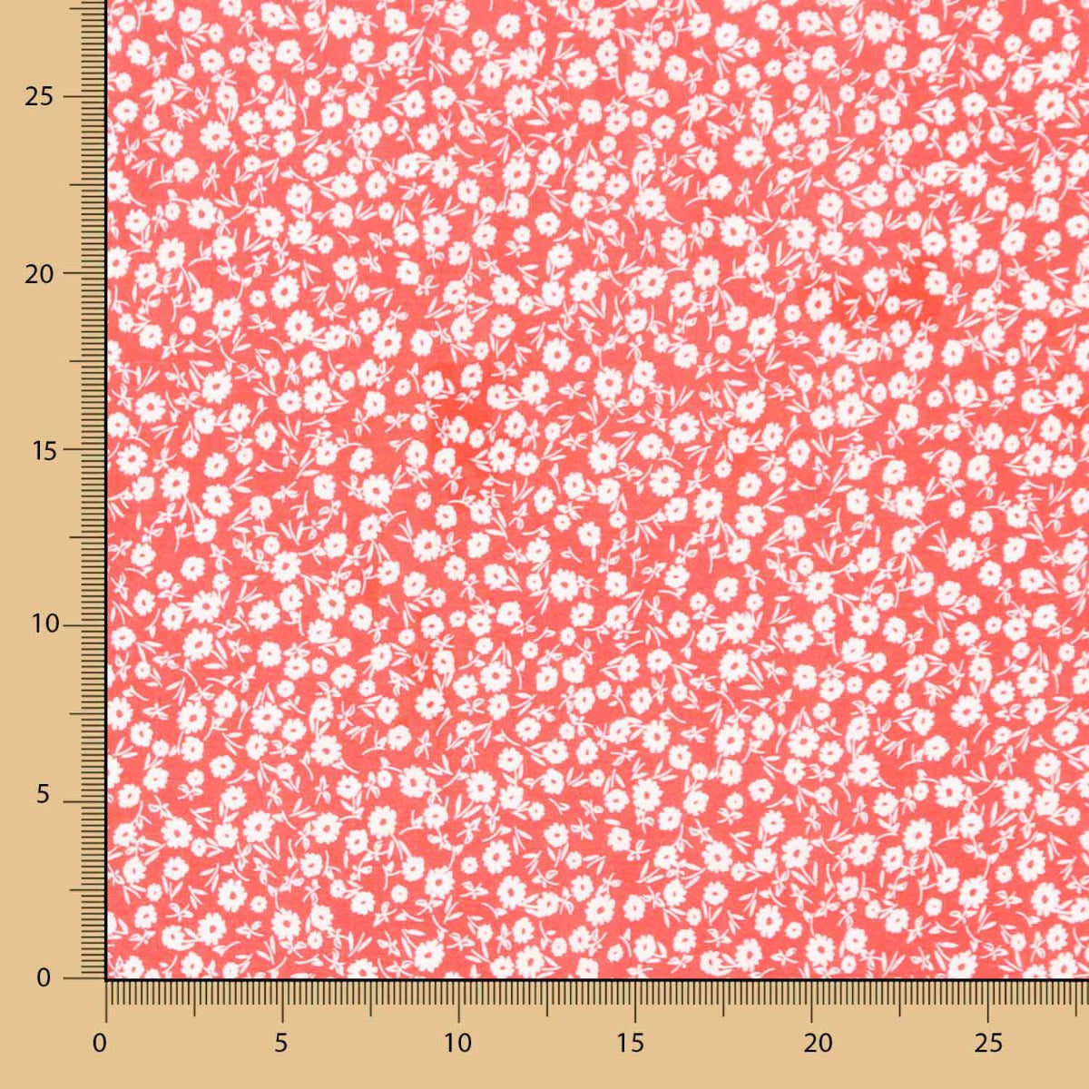 Viscose Floresta Coral - Ribes y Casals