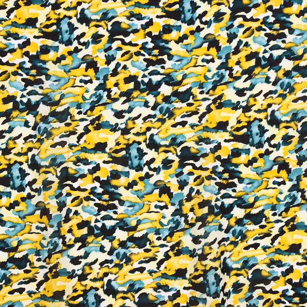 Viscose Camuflagem Amarela - Ribes y Casals