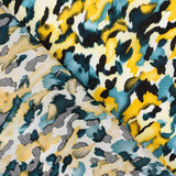 Viscose Camuflagem Amarela - Ribes y Casals