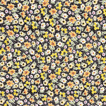 Viscose  Flores Amarelas Bolinhas - Ribes y Casals