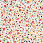 Viscose Flor Bolinhas Multicoloridas - Ribes y Casals