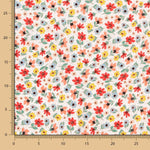 Viscose Flor Bolinhas Multicoloridas - Ribes y Casals