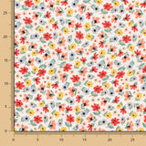 Viscose Flor Bolinhas Multicoloridas - Ribes y Casals