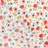 Viscose Flor Bolinhas Multicoloridas - Ribes y Casals