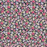 Viscose Flores Rosa Bolinhas - Ribes y Casals