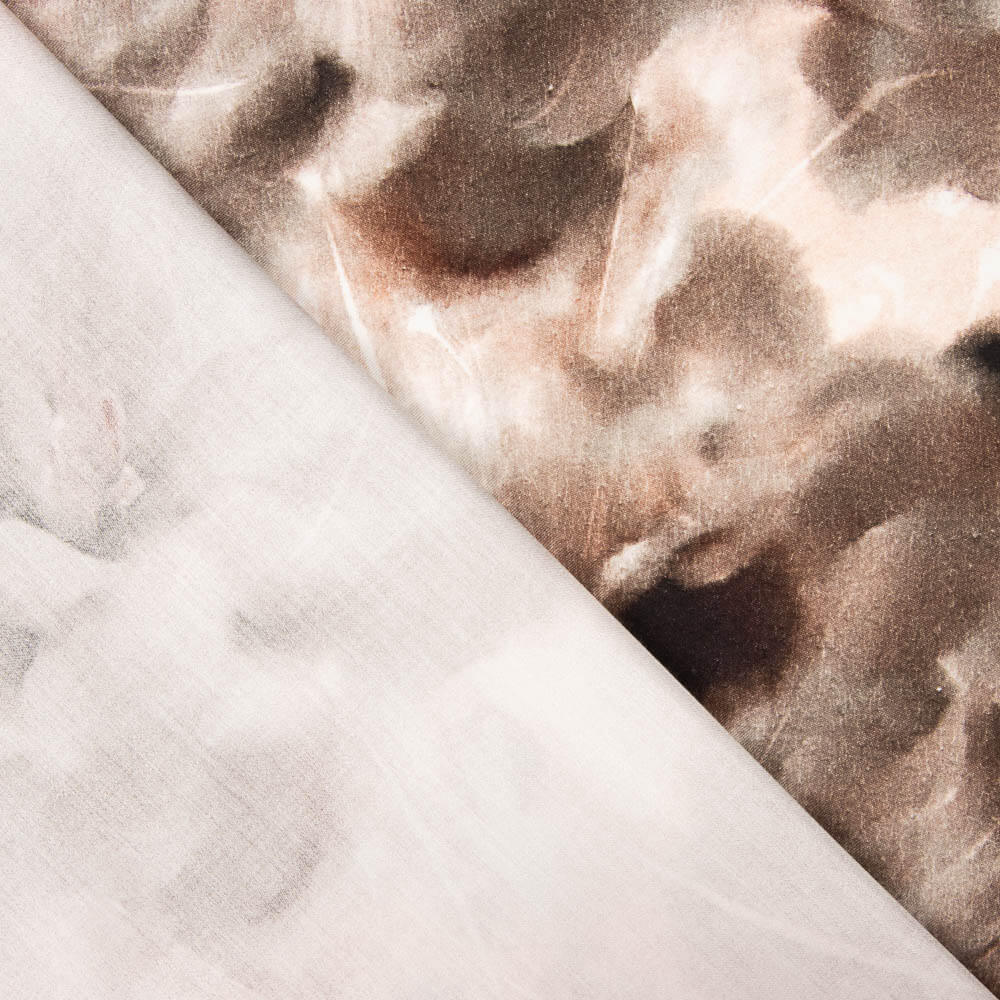 Viscose Aquarela Rosa - Ribes y Casals