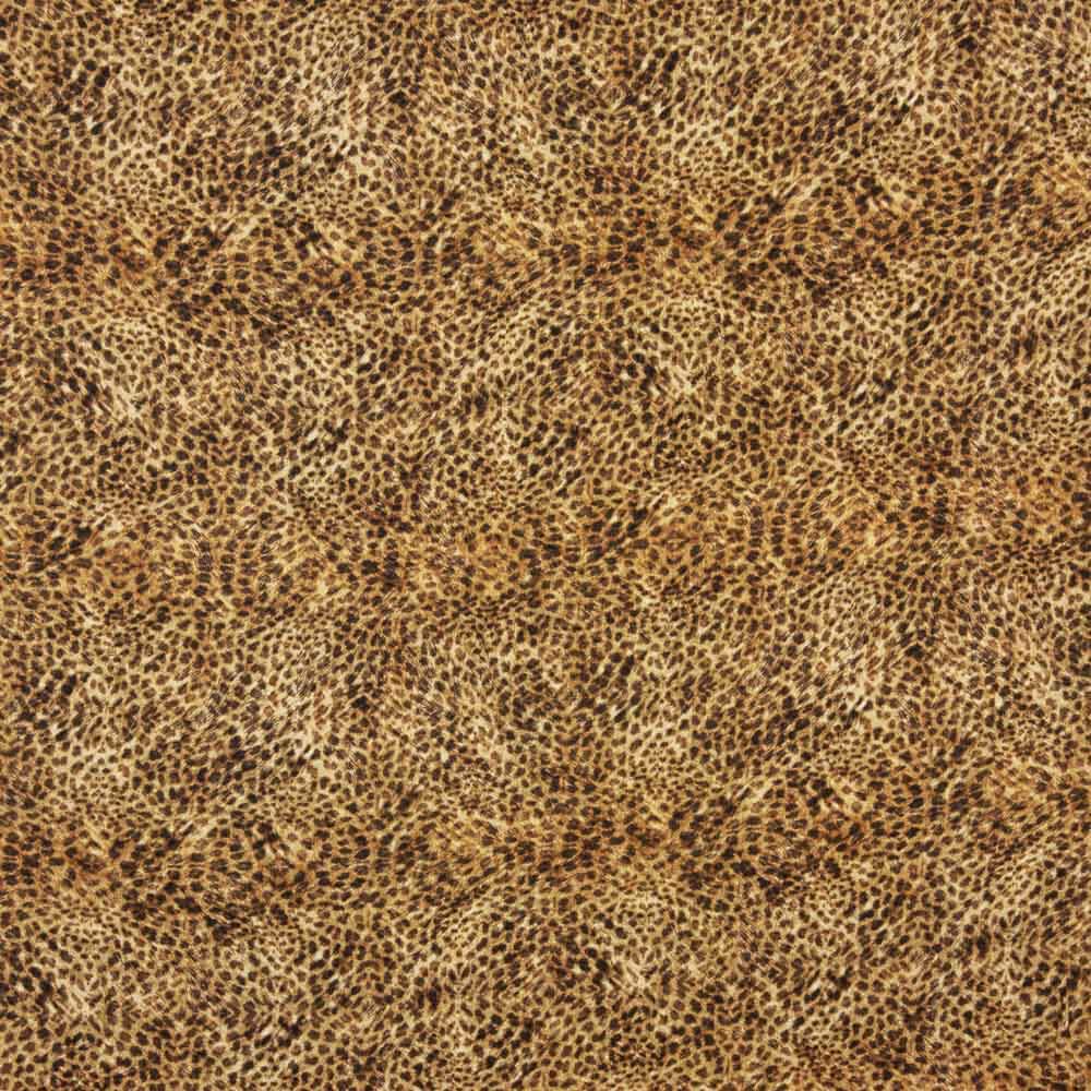 Viscose Bambula Animal Print Camel - Ribes y Casals