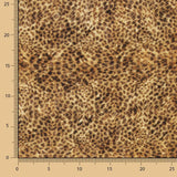Viscose Bambula Animal Print Camel - Ribes y Casals
