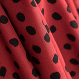 Viscose Animal Print Grena - Ribes y Casals