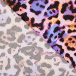 Viscose Animal Print Malva - Ribes y Casals