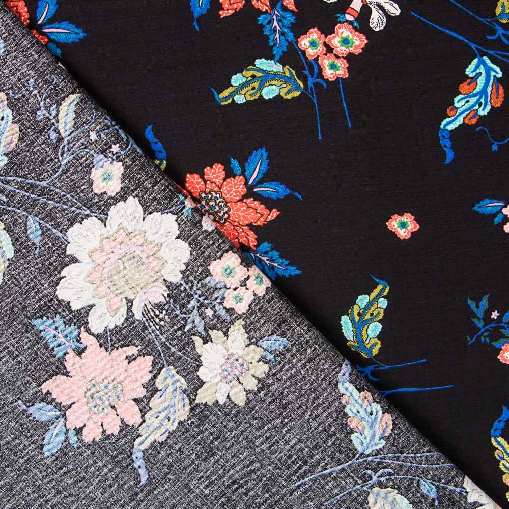 Viscose Bali Preto - Ribes y Casals