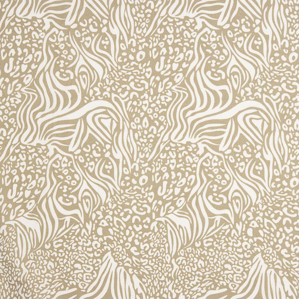 Linho Viscose Com Estampa Selvagem - Ribes y Casals