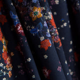 Viscose Buquê Azul Noite - Ribes y Casals