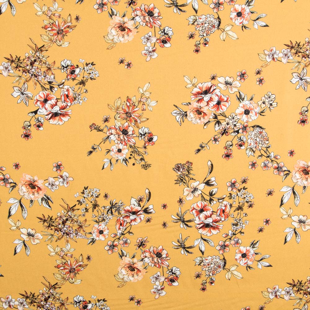 Viscose Buquê Dourado - Ribes y Casals