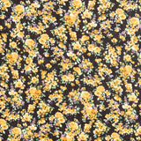 Viscose Cretonne Flor Amarela - Ribes y Casals